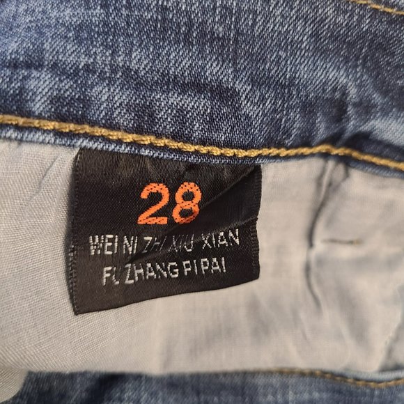 Boot Cut Jeans with Embroidery - Picture 7 of 7